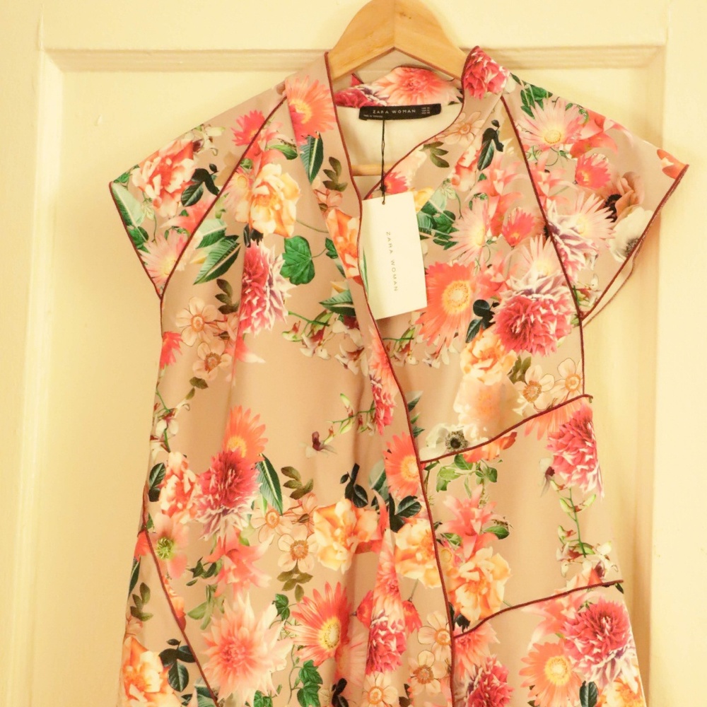 Zara floral top